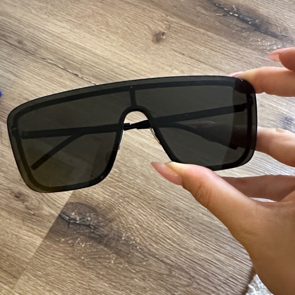 YSL Black Oversized Sunglasses